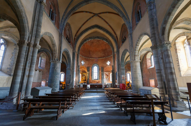 La chiesa della Sacra di San Michele