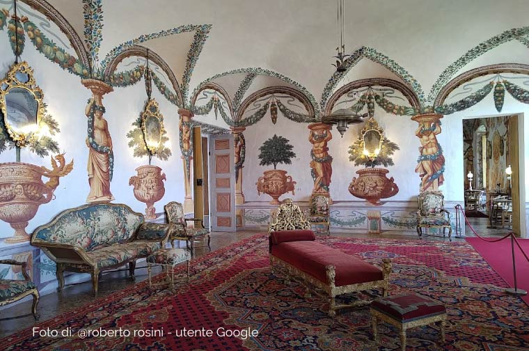 L'appartamento di Madama Reale del Castello di Masino