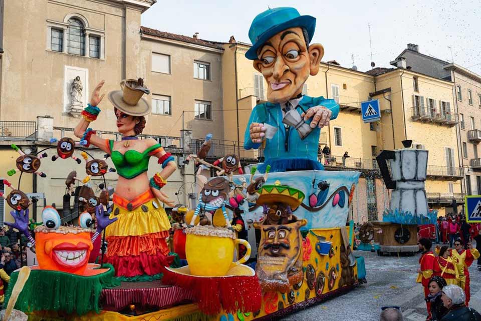 Carri allegorici Carnevale Mondovì