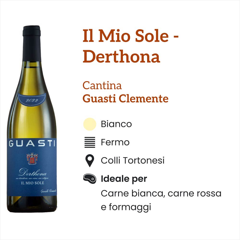 CPI V 0201 Il Mio Sole Derthona Guasti Clemente Bianco Caratteristiche e abbinamenti