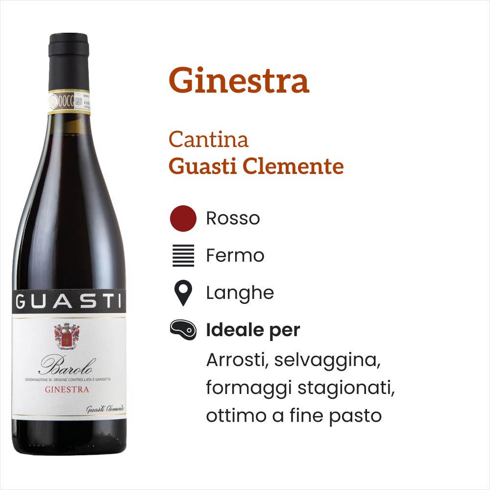 Ginestra Guasti Clemente Rosso Caratteristiche e abbinamenti