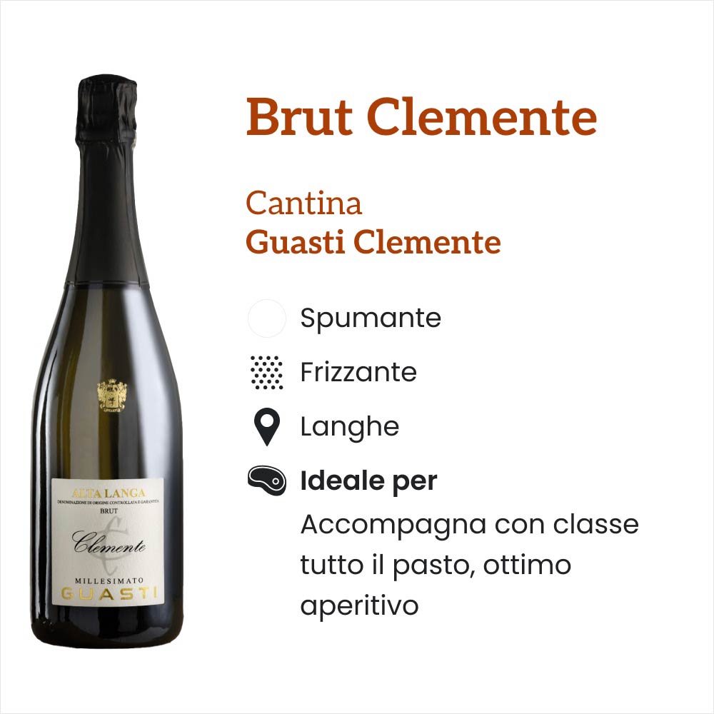 Brut Clemente Guasti Clemente Spumante Caratteristiche e abbinamenti