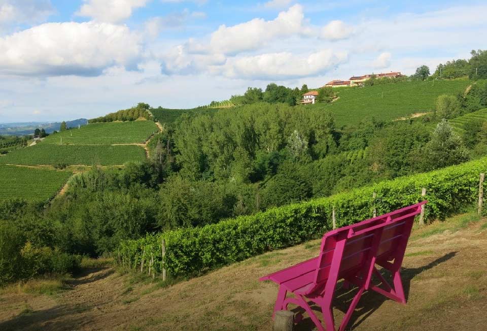 Big bench a Monforte d’Alba