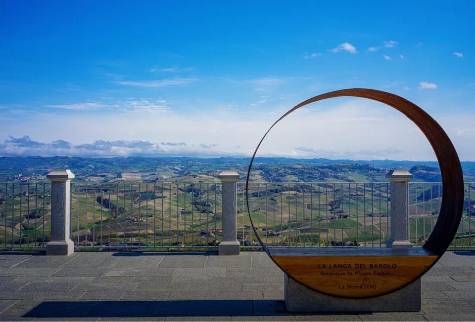 Punto panoramico di La Morra