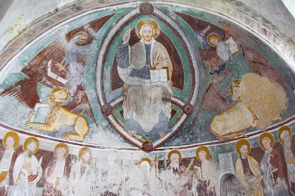 Interno della Cella di Santa Maria a Briona